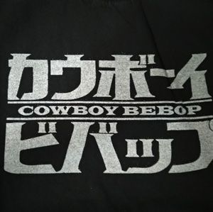 Large vintage cowboy bebop shirt.